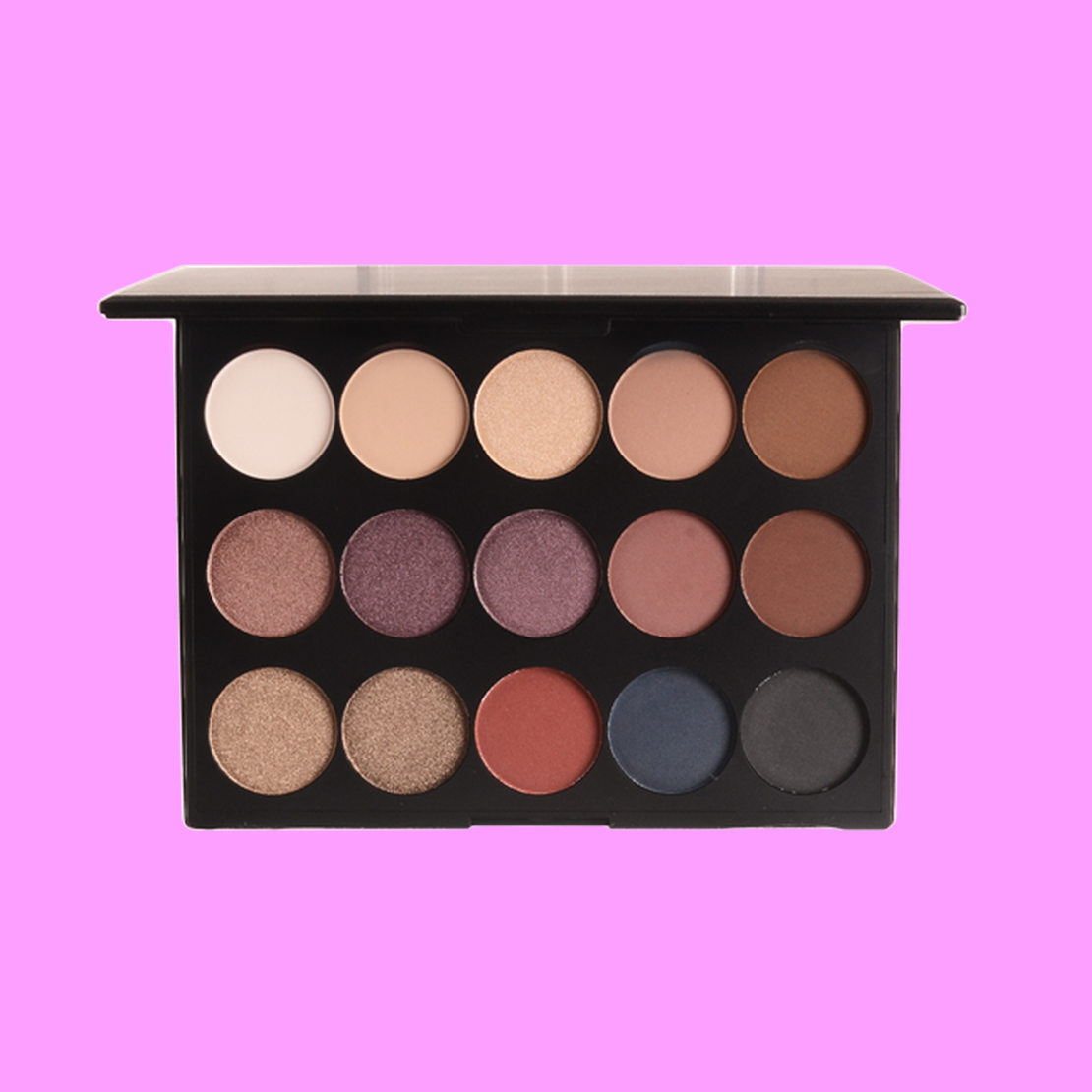 15 Shade Eyeshadow Palette - Earth Tone